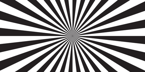 Sunburst Modern retro vintage sunrise sunbeam element spiral striped. Spiral starburst and striped pattern abstract geometric retro sunrays line wavy texture.	