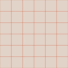 Grid line. Background editable can use for wallpaper, patter and tile texture. Seamless vector pattern. Background grid. Red and beige. Seamless pattern