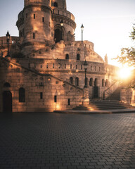 Fishermen's bastion in Budapest, Hungary