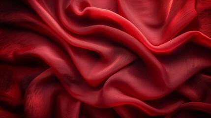 red silk background
