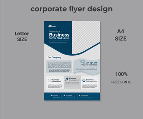 Corporate Business Flyer Template