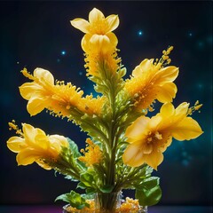 bouquet of yellow flowers
