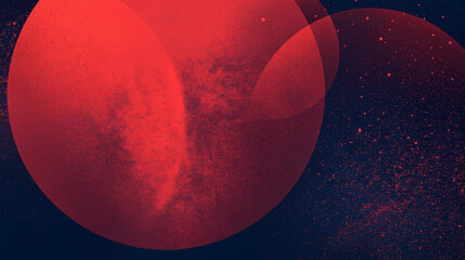 dark red circle patten black background, poster banner backdrop, power point background