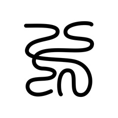 Simple Maze Game Vector Illustration