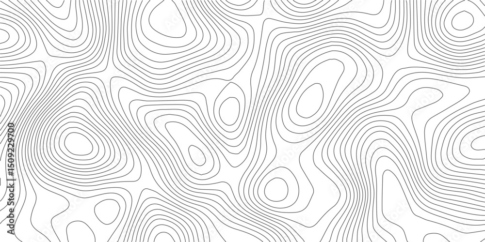 Fototapete topography background. vector banner. topography background. vector geographic contour map. backgrou