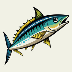 fish on a white background