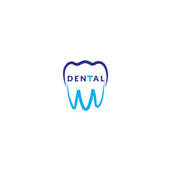 A dental logo, Here is a tooth symbol.
