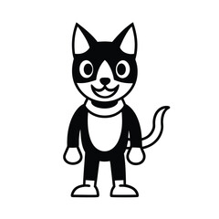 Obraz premium Stylized Character For A Digital Pet