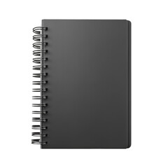 notebook isolated on white background