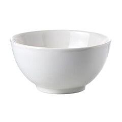 white bowl isolated on white