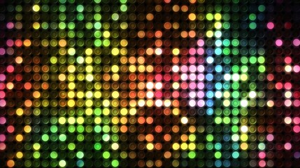 Vibrant Colorful Bokeh Lights Background - Abstract Gradient Texture with Soft Focus and Dynamic Pattern for Creative Design.