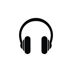 Fototapeta premium headphones icon vector illustration