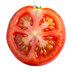tomato on white