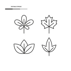 PrintLeaf Icon Set Vector Design.