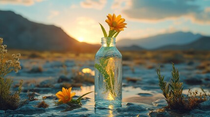 flower the desert
