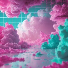 abstract watercolor background