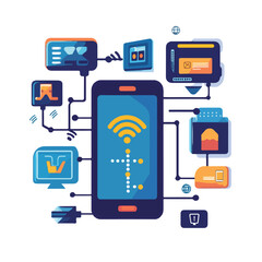 Professional Digital Network Hardware Smartphone Technology for Web Applications