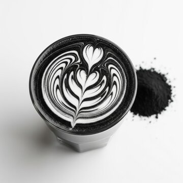  Espresso Charcoal Latte