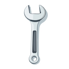 Professional Wrench Tool for Repair, Instrument Maintenance Icon Vector Illustration