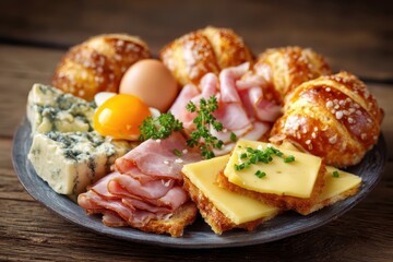 Deutsches Fr&uuml;hst&uuml;ck Wurst K&auml;se Br&ouml;tchen Fr&uuml;hst&uuml;cksteller Ei Schinken Fr&uuml;hst&uuml;cksbuffet Brotzeit Aufschnitt Fr&uuml;hst&uuml;ck klassisch Deftig Fr&uuml;hst&uuml;cken Fr&uuml;hst&uuml;ck mit Br&ouml;tchen K&auml;seplatte Fr&uuml;hst&uuml;ck