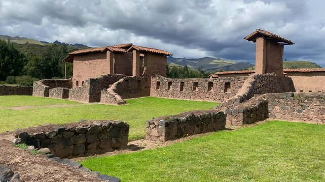 Raqchi is an Inca archaeological site in Peru located in the Cusco, Cusco, Peru