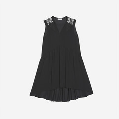 Robe noire sans manche