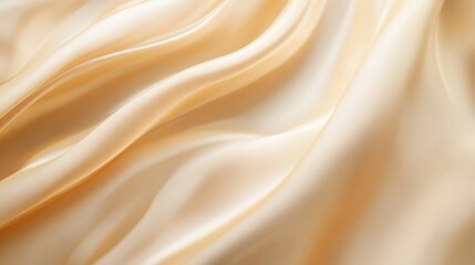 Obraz premium Yellow background in light orange tones and various shades of very light beige (darker on the right and lighter on the left, more blurred background on top) for presentations under text