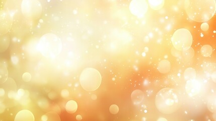 Obraz premium Yellow background in light orange tones and various shades of very light beige (darker on the right and lighter on the left, more blurred background on top) for presentations under text