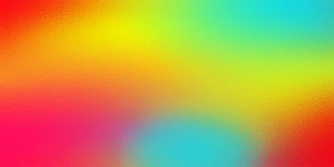 Obraz premium Orange gradient background with foil effect. Red yellow color texture. Neon ombre