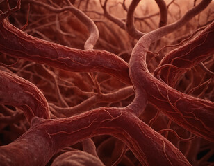 .The formation of blood clots in blood vessels.