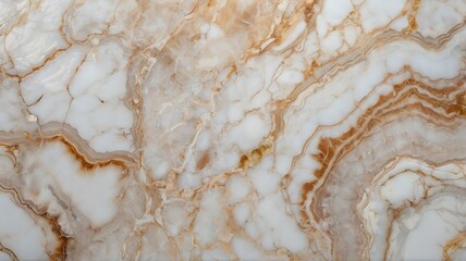Elegant white marble with delicate brown veining for luxurious backgrounds