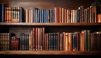 a shelf full of educational books and resources symbolizing the knowledge and dedication of teachers
