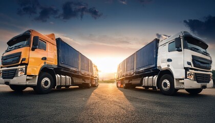 business partnership between truck drivers in transportation industry