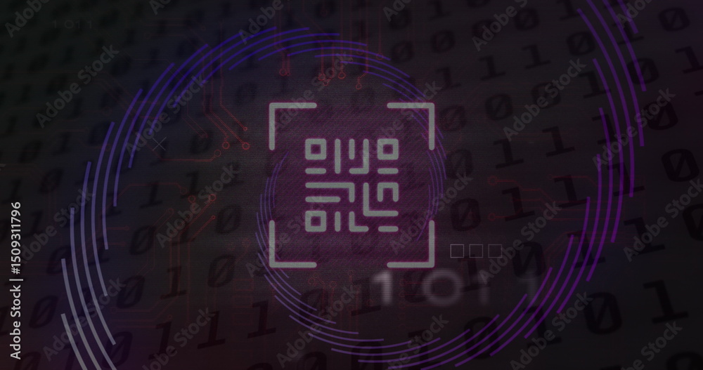 Poster image of data processing over acces denied text