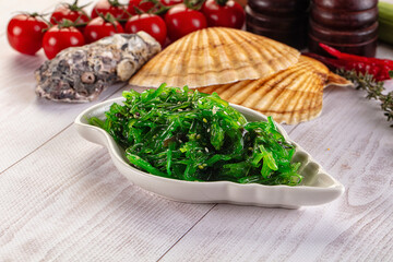 Japanese Chuka Wakame with sesame seeds