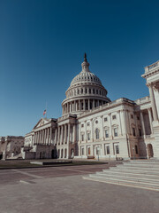Naklejka premium capitol building washington dc