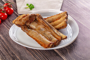Steamed pork ribs with spices