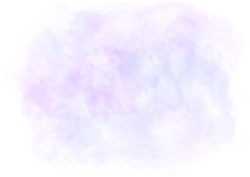 Abstract purple transparent blur watercolor spot. Soft fluffy cloud, fog, smoke, realistic air sky background