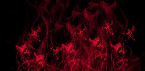 Spark Infused Red Smoke Pattern