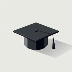 graduation cap with diploma