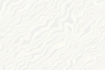 High-contrast abstract white and soft grey wavy line pattern, optical illusion effect, psychedelic fluid shapes and organic curves, seamless design, modern minimalism, vector style.