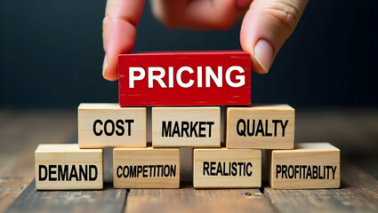 Strategic pricing decisions highlighted by block concept and market analysis