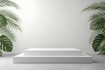 3D UI Error Interface Icon with Minimal Podium