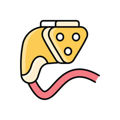 Charging Plug Icon vector
