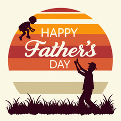 Father's Day is a holiday honoring one's father, as well as fatherhood, paternal bonds, and the influence of fathers in society.