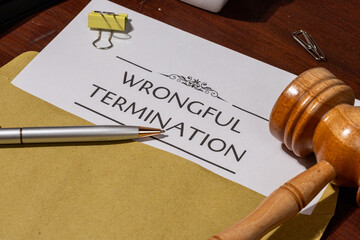 Wrongful Termination Notice Emerging from Envelope – Legal Implications in Labor & Employment Law