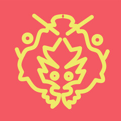 Fototapeta premium Symbol Emblem Vector