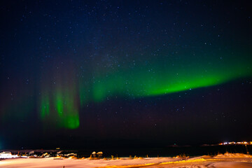 Iles Lofoten - Norv&egrave;ge - La nuit