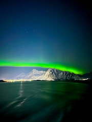 Iles Lofoten - Norv&egrave;ge - La nuit