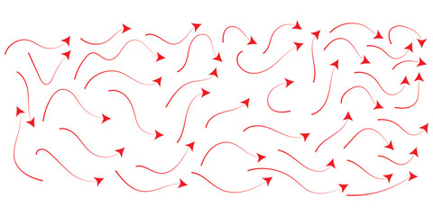 Hand drawn line chalk brush stroke arrow icon set. Chalk crayon underline, check mark, scribble and texture in rough hand sketch style. Drawn heart, frame, star design shapes. Vector illustration